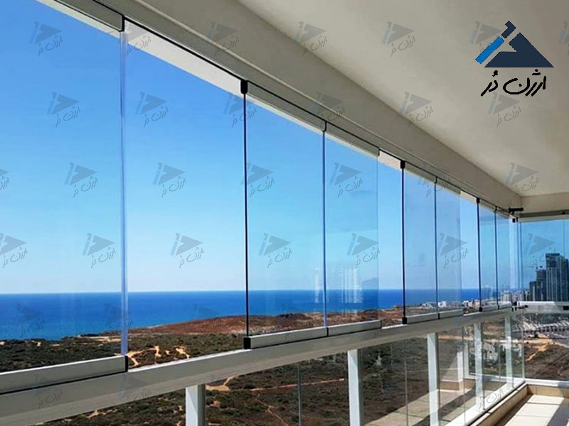 شیشه بالکن- جدیدترین شیشه های تاشو آکاردئونی قیمت عالی شیشه بالکن- جدیدترین شیشه های تاشو آکاردئونی قیمت عالی