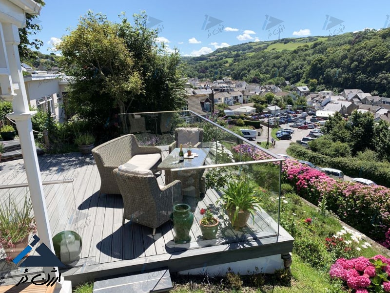 چگونه روف گاردن خود را با شیشه دیزاین کنیم؟ | استفاده از شیشه در روف گاردن چگونه روف گاردن خود را با شیشه دیزاین کنیم؟ | استفاده از شیشه در روف گاردن